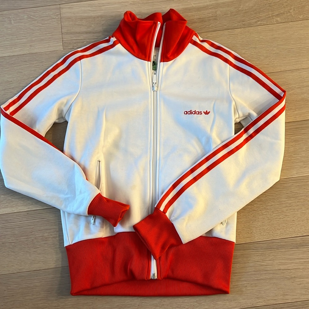 Adidas zip up - retro